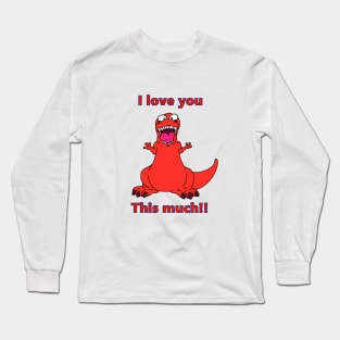 Dino hug Long Sleeve T-Shirt